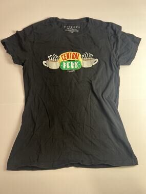 FRIENDS The Television Series Central Perk Graphic T-Shirt, Medium 100% cotton